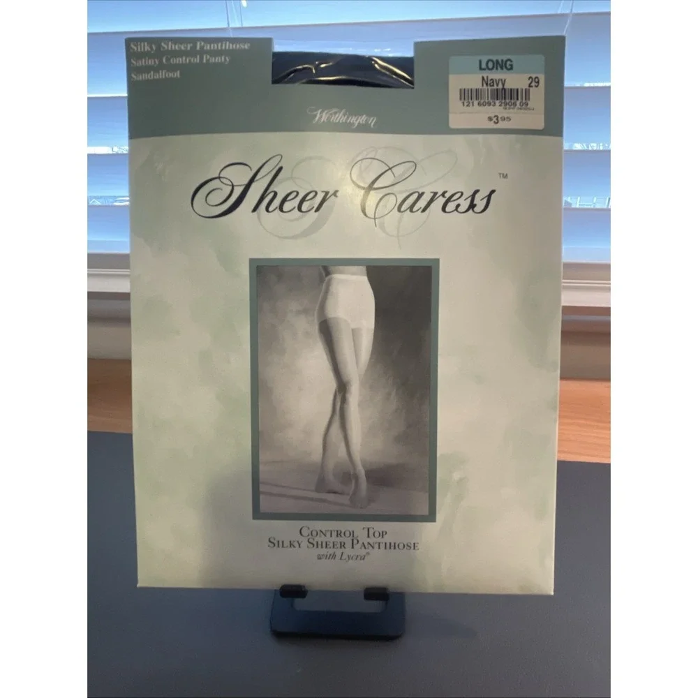 JC Penny Sheer Caress Control Top, Sheer Support Women Pantyhose Tall Lot of‎ 7